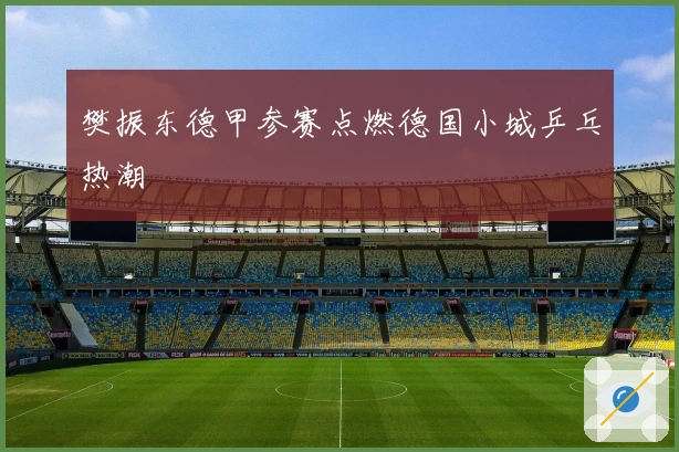 樊振东德甲参赛点燃德国小城乒乓热潮